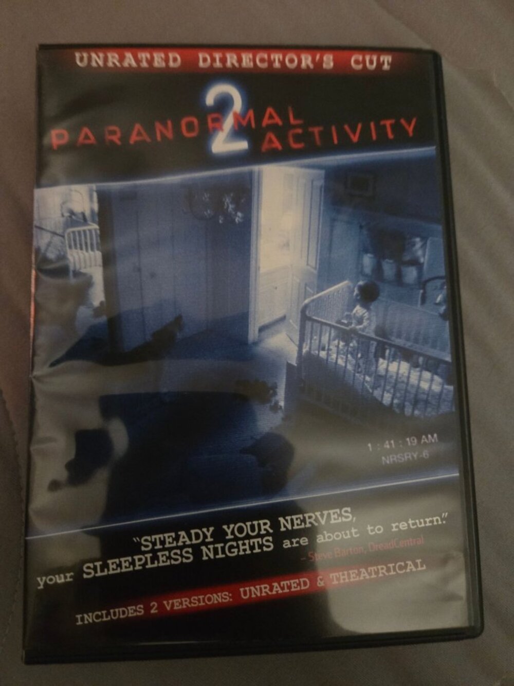Paranormal Activity 2 Unrated Directors Cut DVD